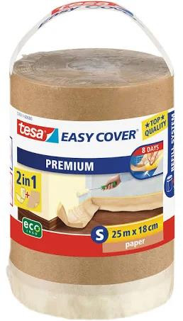 tesa Easy Cover S 25m x 18cm Abdeckpapier Nachfüllrolle Premium