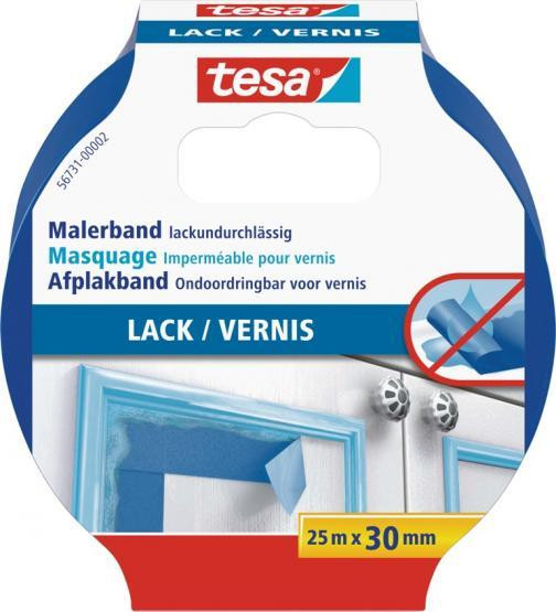 tesa Malerband Lack 25m x 30mm lackundurchlässig