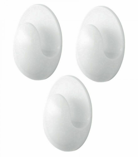 Haceka Uno Wandhaken Oval 3er Set