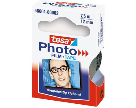 tesa Photo Film 7,5m x 12mm doppelseitig klebend