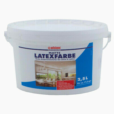 Wilckens Latexfarbe LF, matt weiss 2,5 L