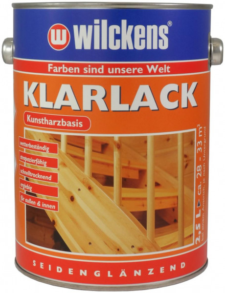 Wilckens Klarlack seidenglänzend 2,5 l