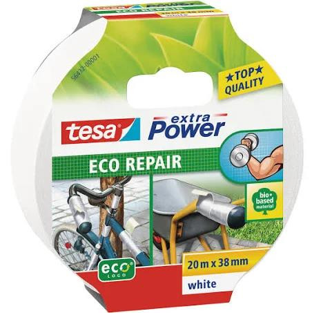 tesa extra Power ECO REPAIR Gewebeband weiß 20m x 38mm