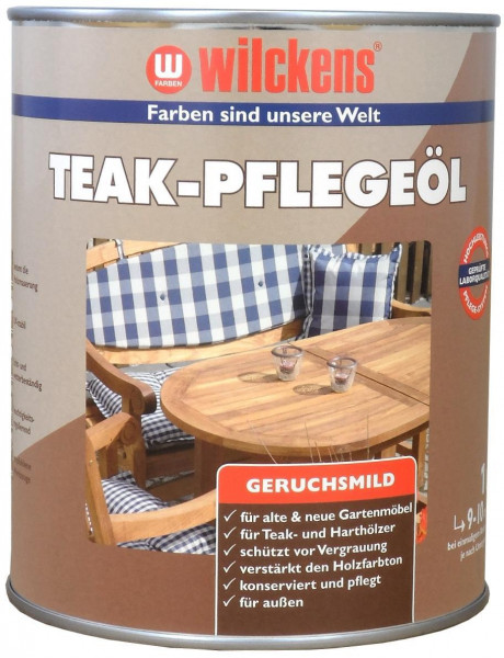 Wilckens Teak-Pflegeöl Teak 1 l