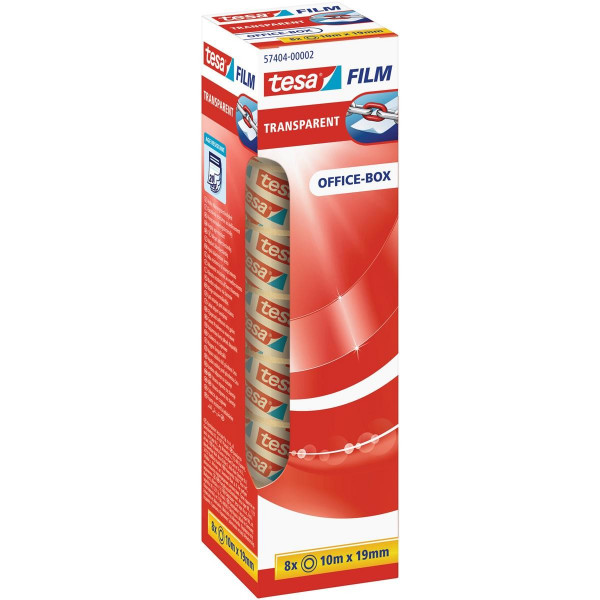 tesafilm transparent universal 10 m x 19 mm, 8 Rollen