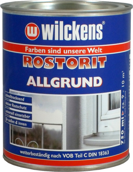 Wilckens Rostorit Allgrund Grau 0,75 l