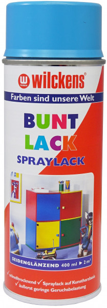 Wilckens Spray Lack Seidenglanz, Türkisblau 0,4 l