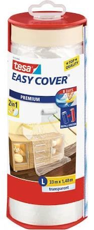 tesa Easy Cover 2in1 L 33m x 1,40m Premium Abdeckfolie