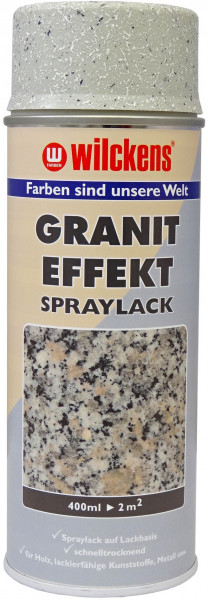 Wilckens Granit-Effekt-Lackspray, Hellgrau 0,4 l