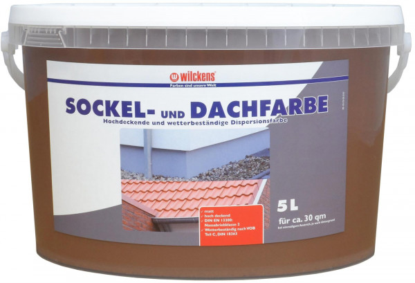 Wilckens Sockel- & Dachfarbe, Havanna, matt 5 l