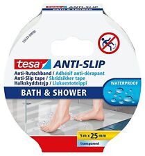 tesa Anti-Rutschband 5 m x 25 mm transparent