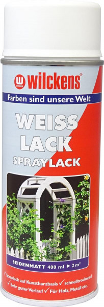 Wilckens Weisslack Spray seidenmatt 0,4 l