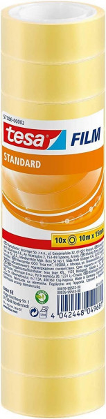 tesafilm Standart transparent 10m x 15mm