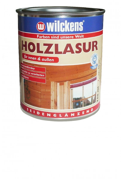 Wilckens Holzlasur LF Perlgrau, seidenglänzend 0,75 l