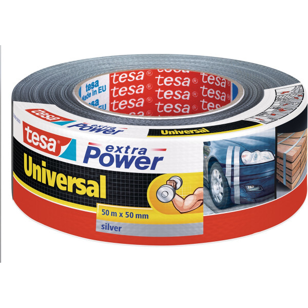 tesa extra Power Universal, gewebeverstärktes Folienklebeband