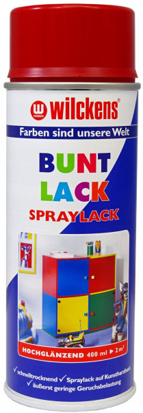 Wilckens Spray Lack Hochglanz, RAL 3003, Rubinrot 0,4 l