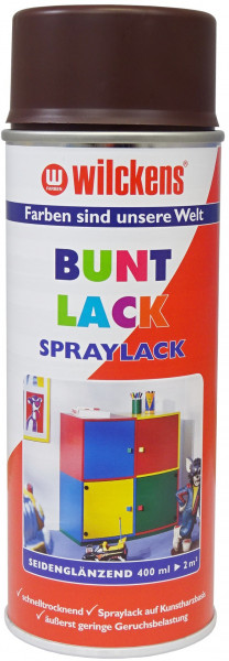 Wilckens Lackspray RAL 8017 seidengl, Schokoladenbraun 0,4 l