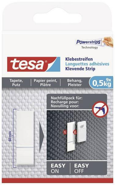 tesa Powerstrips Klebestreifen bis 0,5 kg 9 Stck.