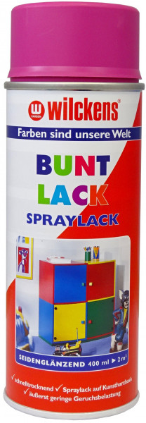 Wilckens Spray Lack Seidenglanz, Rosa 0,4 l