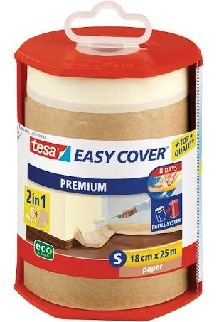 tesa Easy Cover S 25m x 18cm Abdeckpapier im Abroller Premium