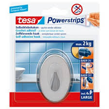 tesa Powerstrips Selbstklebehaken oval max. 2 kg