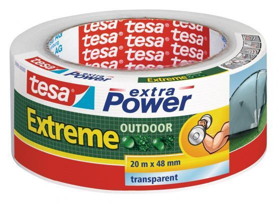 tesa extra Power Extreme Outdoor 20m x 48mm transparent