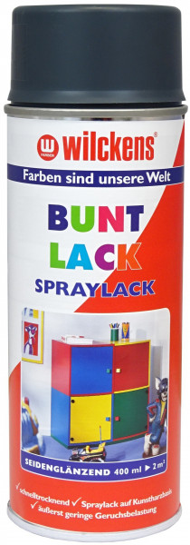 Wilckens Spray Lack Seidenglanz, RAL 7016, Anthrazitgrau 0,4l