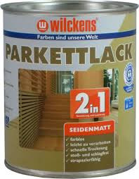 Wilckens Parkettlack 2in1 seidenmatt, Farblos 0,75 l